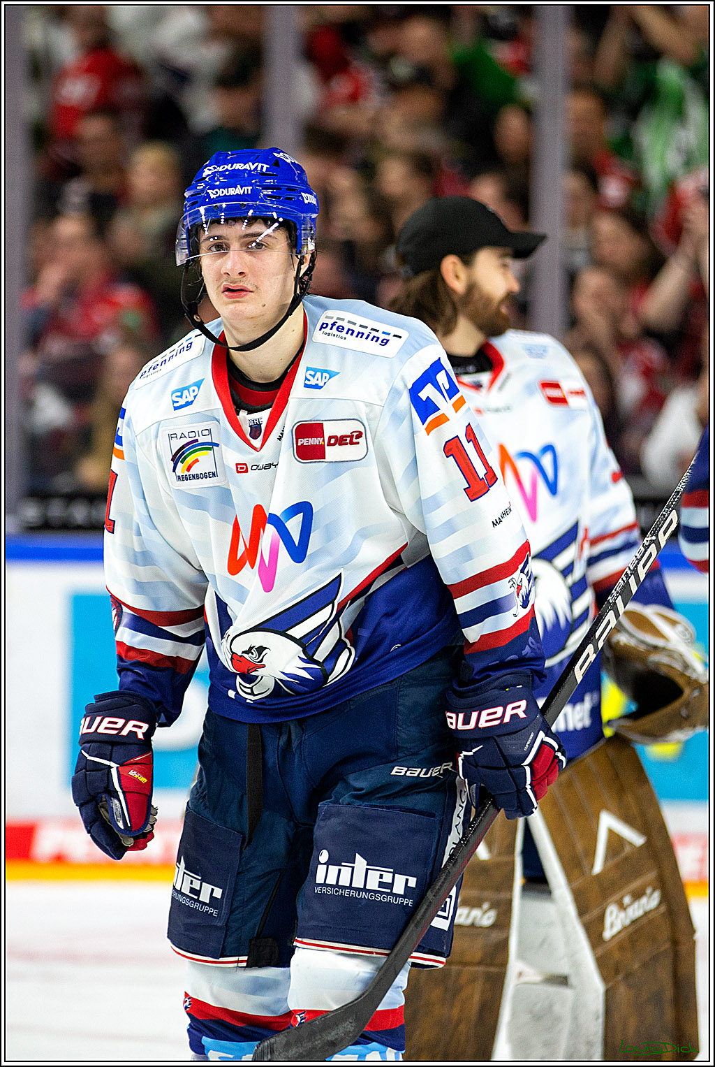 PENNY DEL; Koelner Haie-Adler Mannheim; Koeln, 17.03.2023